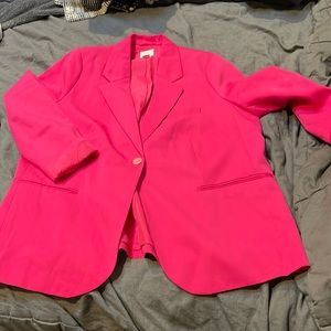Oversized Hot Pink Blazer H&M